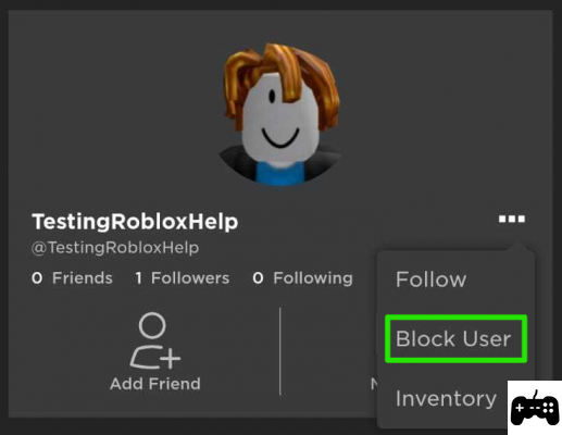 Was passiert, wenn Sie jemanden auf Roblox blockieren?