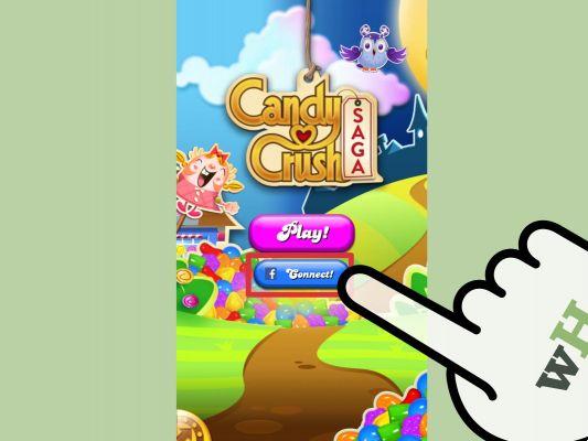 Candy Crush Saga mit Facebook verbinden und wieder verbinden