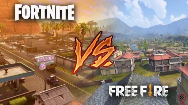 Vergleich zwischen Free Fire und Fortnite: Was wurde zuerst erstellt und was ist besser?