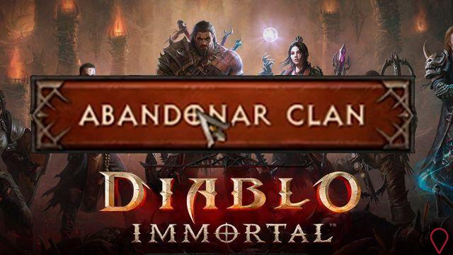 Wie verlasse ich einen Clan in Diablo Immortal?