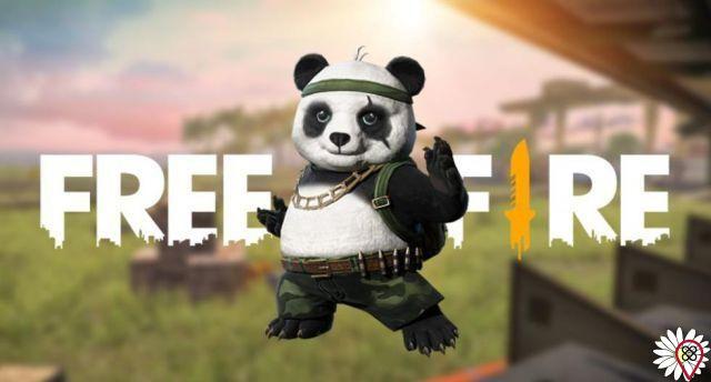 Detective Panda im Free Fire-Spiel